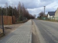 Dębiany-budowa chodnika