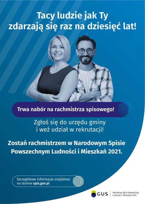 Plakat_NABÓR NA RACHMISTRZA SPISOWEGO_NSP2021
