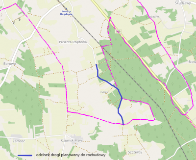 droga Puszcza Rz.-Szczerby