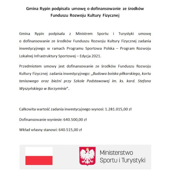 Komunikat na stronę