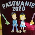 Ślubowanie pierwszoklasistów.