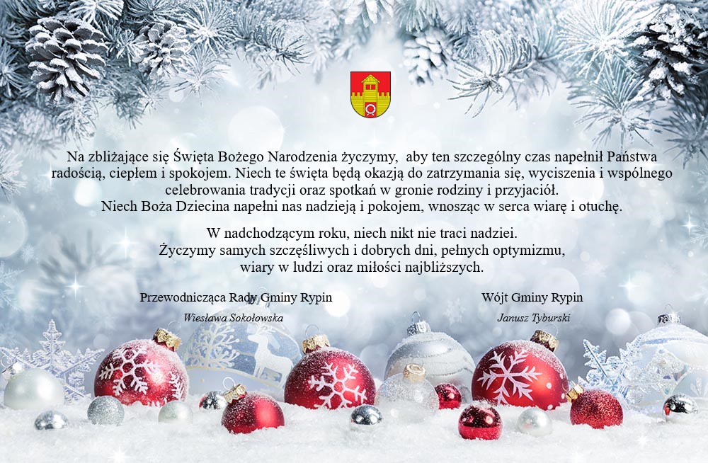 Życzenia świąteczno-noworoczne.