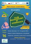 Rekrutacja do "Klubu młodzieżowego w Kowalkach".