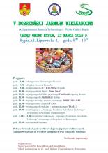 Zapraszamy do udziału w V Dobrzyńskim Jarmarku Wielkanocnym